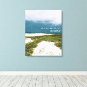 ポートケムブラウォロンゴンビーチNSW キャンバスプリント (インサイチュ (ウッドフロア))