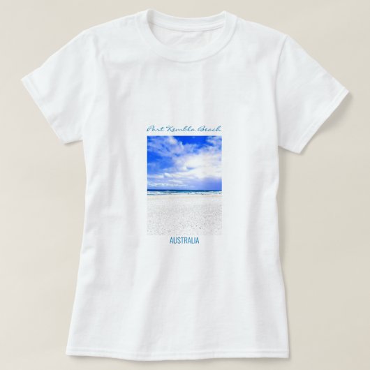 ポートケムブラウォロンゴンビーチNSW Tシャツ (デザイン正面)