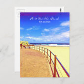 ポートケンブラウォロンゴンビーチNSW ポストカード (正面/裏面)