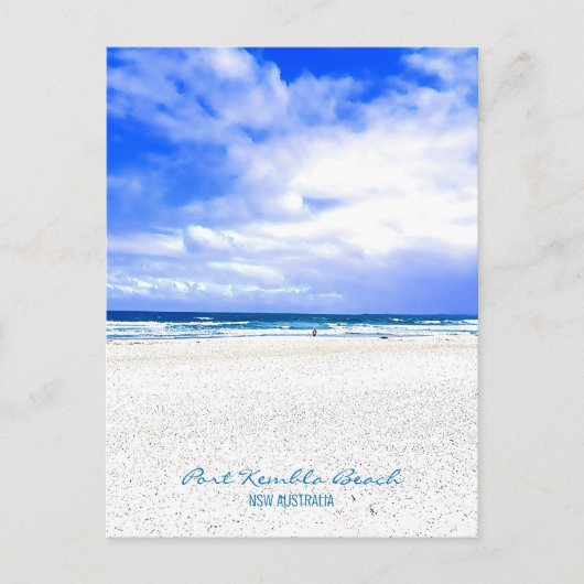 ポートケンブラ ウォロングォン ビーチ NSW ポストカード (正面)
