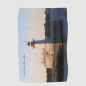 ポートコルボーン内灯ゴルフタオル ゴルフタオル (正面)