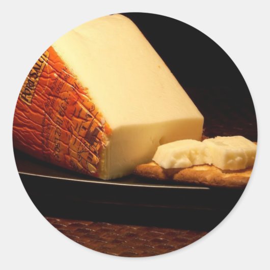 ポートサルトチーズ ラウンドシール (正面)