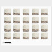 ポートサンポールのビュー，パリ， 1782 スクエアシール (シート)