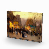 ポートサンマルティン、クリスマス、パリ、 フォトブロック (右)