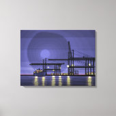 ポートシティ キャンバスプリント (正面)