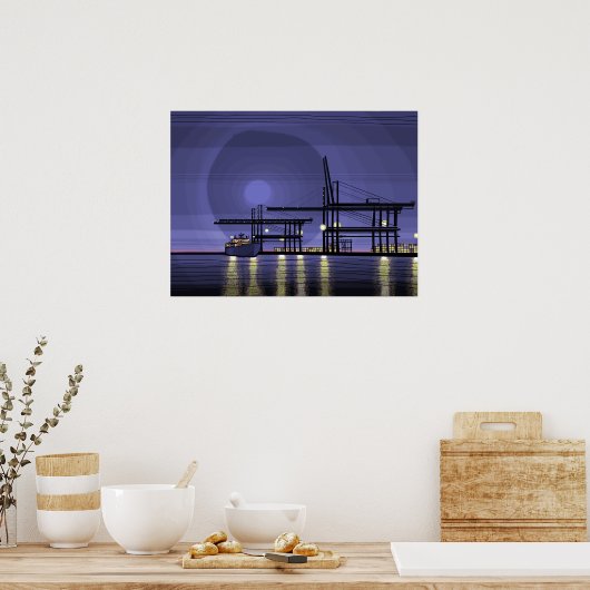 ポートシティ ポスター (キッチン)