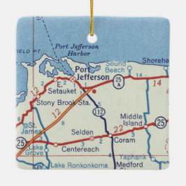ポートジェファーソンNY セラミックオーナメント