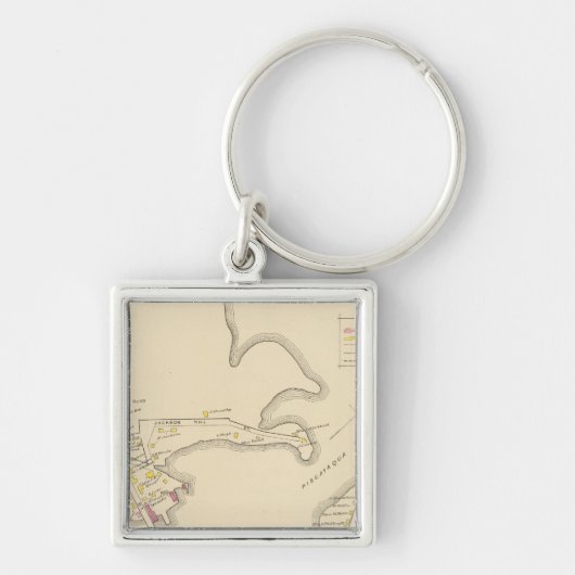 ポートスマス2の都市 キーホルダー (正面)