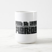 ポートセントルーシー - フロリダ州 コーヒーマグカップ (中央)