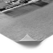 ポートタウンゼント、WAウォーターフロントタウンビューフォトグラップ ポスター (角)