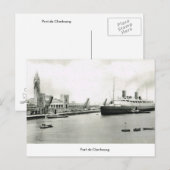 ポートデシェルブール ポストカード (正面/裏面)