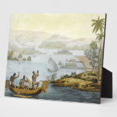 ポートドゥリープレート75、「ル・コスチューム・アンシェンモダン」 フォトプラーク (側面)