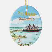 ポートナッソーバハマセラミックオーナメント セラミックオーナメント (右)