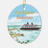 ポートナッソーバハマセラミックオーナメント セラミックオーナメント (左)