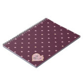 ポートノートブックのハート内の星 ノートブック (左側)