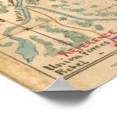 ポートハドソンの内戦 ポスター (角)