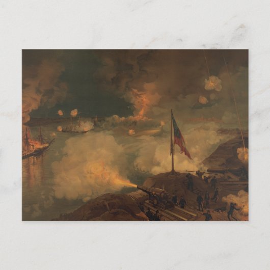 ポートハドソンの戦い ポストカード (正面)
