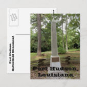 ポートハドソンバトルフィールドモニュメント ポストカード (正面/裏面)