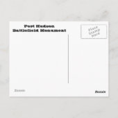 ポートハドソンバトルフィールドモニュメント ポストカード (裏面)