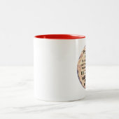 ポートバイロン,ニューヨーク商業ミンセミートのホーム ツートーンマグカップ (中央)