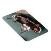 ポートパトリック港の漁船、ウィグタウンシャー マグネット (右側)