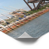 ポートヒューロントレインブリッジ ポスター (角)