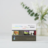 ポートフォリオの名刺の写真テンプレート 名刺 (スタンド正面)