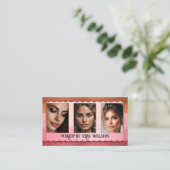 ポートフォリオフォト美しいと化粧 予約カード (スタンド正面)