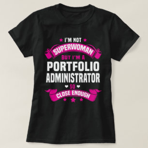 ポートフォリオ管理者 Tシャツ