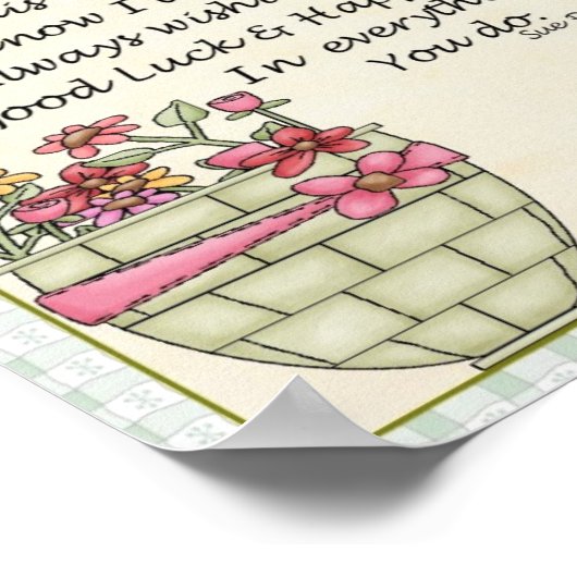 ポートフォリオ – おばさん – ラッキーペニー – ペニー上のちょうど接着剤 ポスター (角)