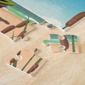 ポートベッロビーチ エディンバラ ジグソーパズル (側面)