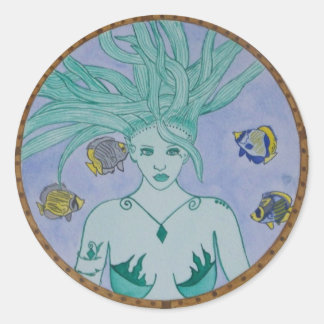 ポートホールのステッカーを通して ラウンドシール