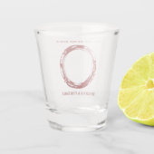 ポートホールショットガラスを通して世界を見る ショットグラス (裏面)