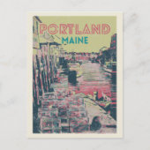 ポートポートポートポートランドメインUSAの表示 ポストカード (正面)