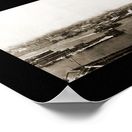 ポートマスVAノーフォーク写真1918 ポスター (角)