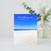 ポートマッコーリーのビーチシーン オーストラリア ポストカード (スタンド正面)