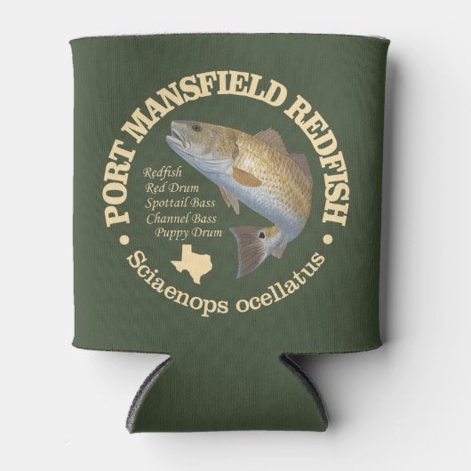 ポートマンズフィールド(Redfish) 缶クーラー (正面)