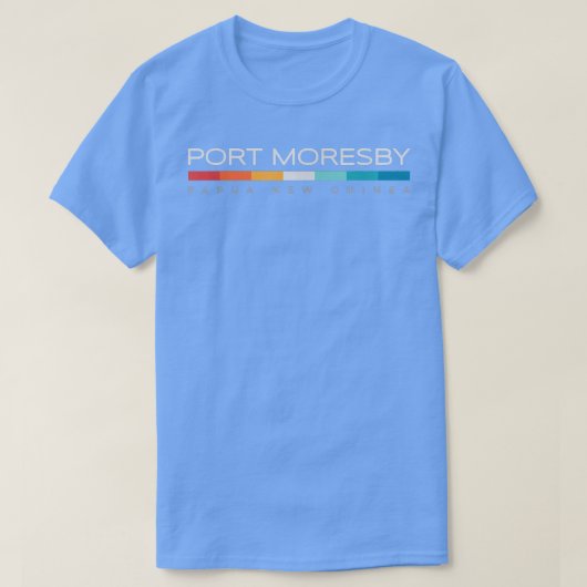 ポートモレスバイパプアニューギニア Tシャツ (デザイン正面)
