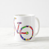 ポートラカラフルンドバイクコーヒーカップマグカップ コーヒーマグカップ (正面右)