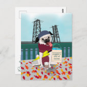 ポートランディア·パグ：無政府管轄葉書 ポストカード (正面/裏面)