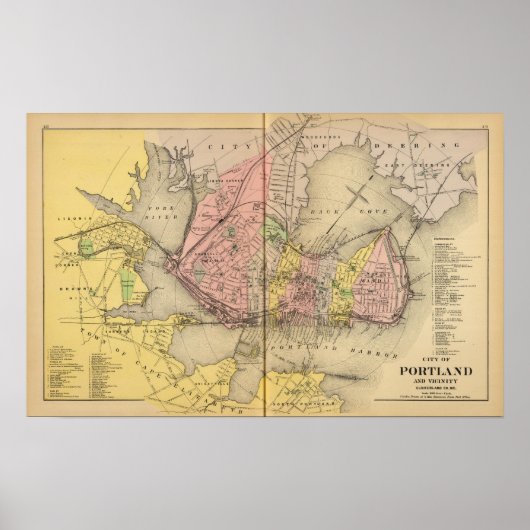 ポートランドと周辺、私 ポスター (正面)