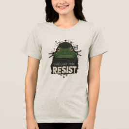 ポートランドのカエル トライブレンドTシャツ