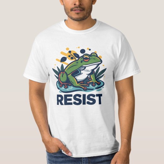 ポートランドのカエル Tシャツ (正面)