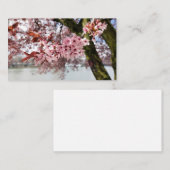 ポートランドのピンク・エンブレイス:さくらんぼ・ブロッサム・セレニティ 名刺 (正面/裏面)