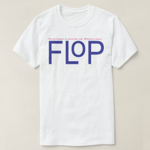 ポートランドのフロップのFootbagの恋人 Tシャツ