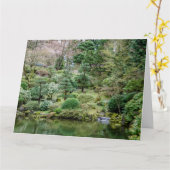 ポートランドのリパリアの森 カード (黄色い花)