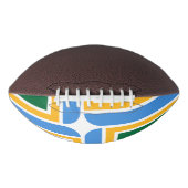 ポートランドの旗を持つ愛国的なアメリカンフットボール アメリカンフットボール (正面)