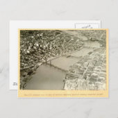 ポートランドの航空写真 – 1922 ポストカード (正面/裏面)