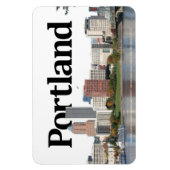 ポートランドまたはスカイラインとポートランドザスカイ マグネット (縦)
