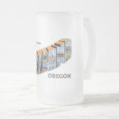 ポートランドまたは フロストグラスビールジョッキ (正面右)